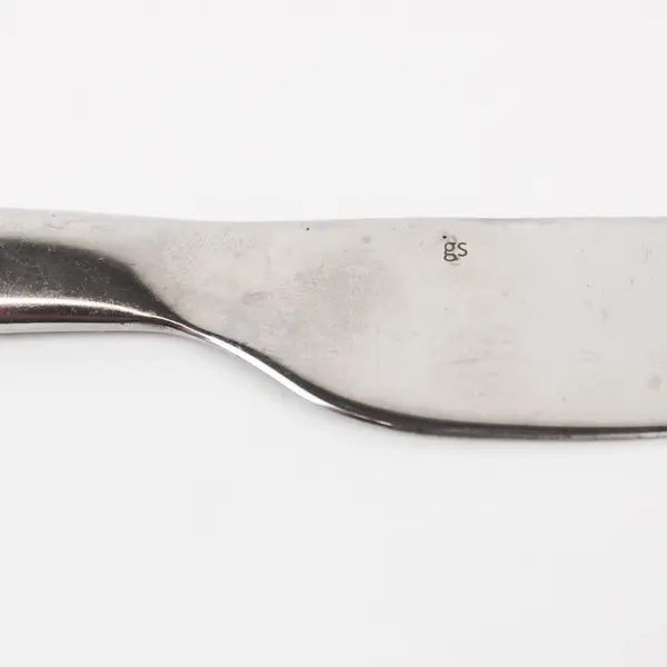 Single Stainless Steel Dinner Knife 9.5 Inch Polished Flatware