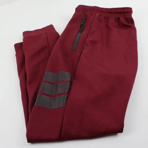 Men's Joggers Maroon Red Size Large Pre-Owned