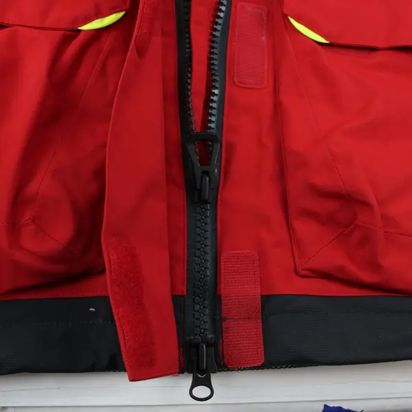 Helly Hansen Men's Small Red Zip-Up Visibility Jacket Pre-Owned