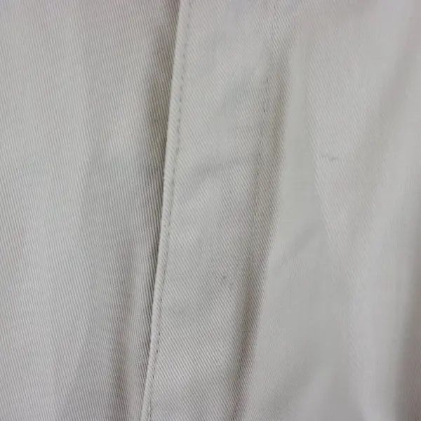 Hunt Club Women's Petite 10P Ivory Cream Pleated Chino Shorts