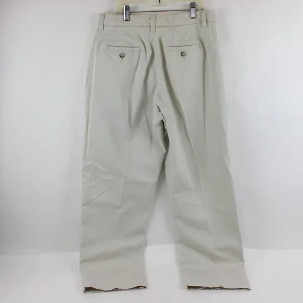 Lee Women's Petite Tan Straight Leg Pants Size 10 At Waist