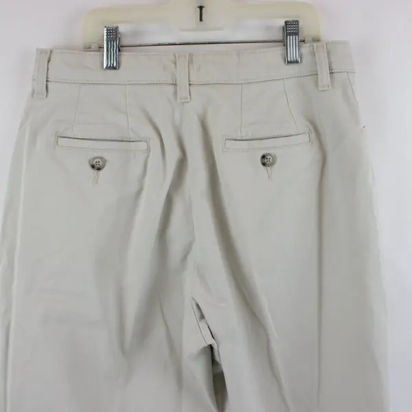 Lee Women's Petite Tan Straight Leg Pants Size 10 At Waist