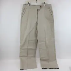 Norm Thompson Women's Tan Straight Leg Pants Size 10P Business Casual