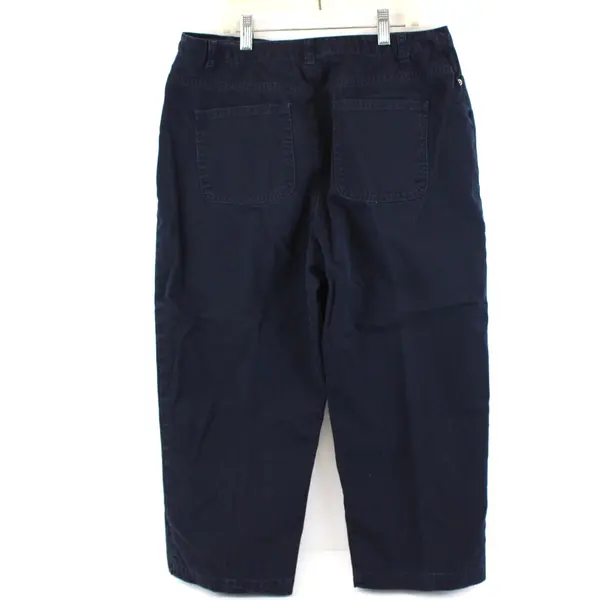 Crazy Horse Women's Capri Pants Navy Blue Size 10