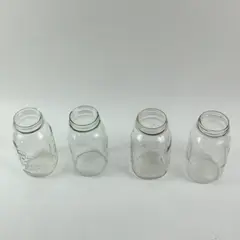 Lot of 3 Ball and 1 Mason Star Narrow Mouth Quart Canning Jars