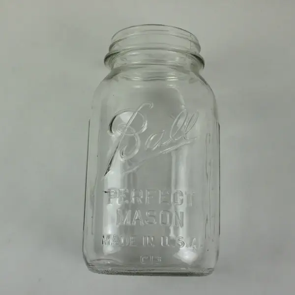 Lot of 3 Ball and 1 Mason Star Narrow Mouth Quart Canning Jars
