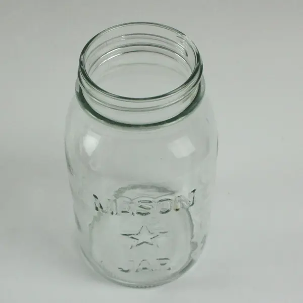 Lot of 3 Ball and 1 Mason Star Narrow Mouth Quart Canning Jars