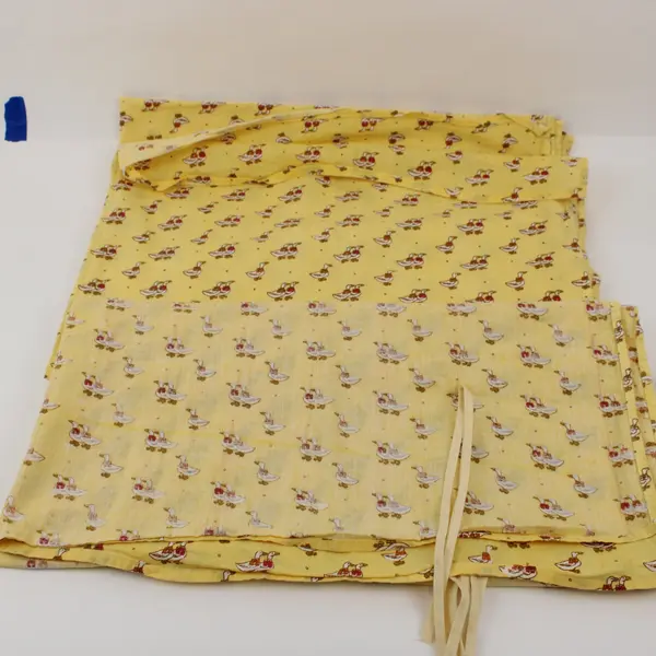 Lot of 2.5 lb Kitschy Tablecloth Fabric Pieces DIY Craft Sewing FLAWED