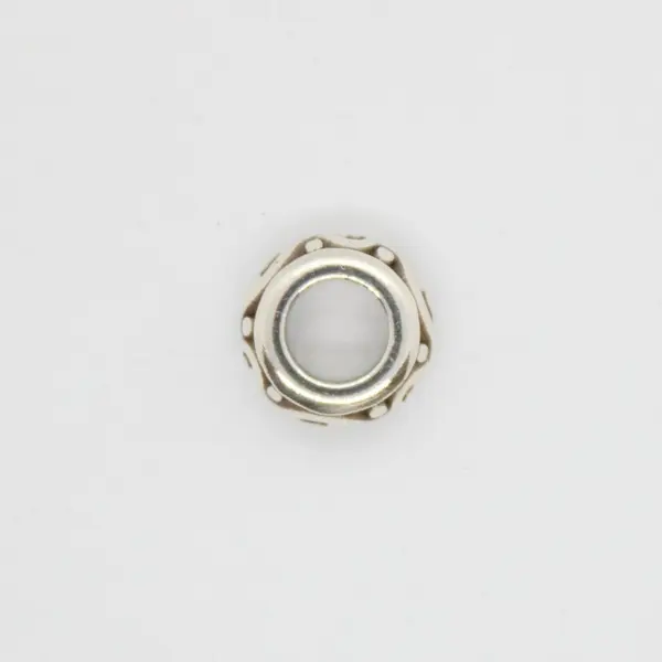 Brighton Silver-Tone Scroll Design Charm Bead