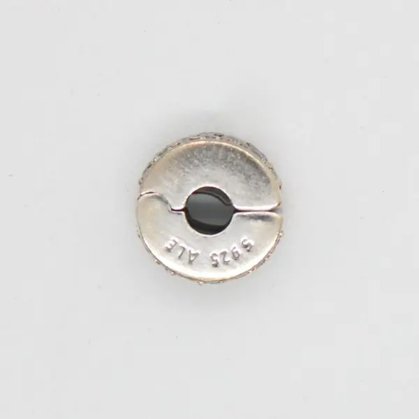 Pandora Clear Pavé Clip Charm 925 Sterling Silver CZ