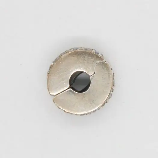 Pandora Clear Pavé Clip Charm 925 Sterling Silver CZ