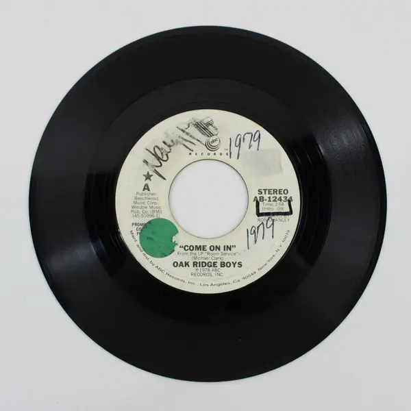 Oak Ridge Boys Come On In AB-12434 ABC Records Promo 7in Vinyl Single