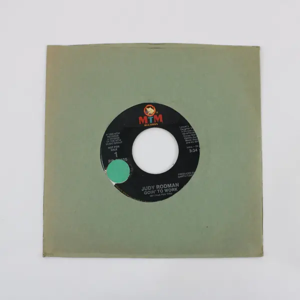 Judy Rodman Goin' To Work 7" Vinyl Single MTM Records PB-72105 MTM-056-A