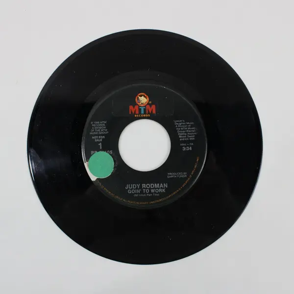 Judy Rodman Goin' To Work 7" Vinyl Single MTM Records PB-72105 MTM-056-A
