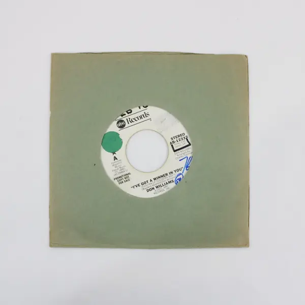 Don Williams I've Got a Winner in You Promo 7" Vinyl ABC Records