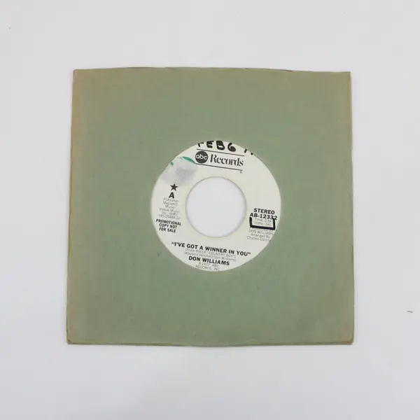 Don Williams I've Got a Winner in You Promo 7" Vinyl ABC Records