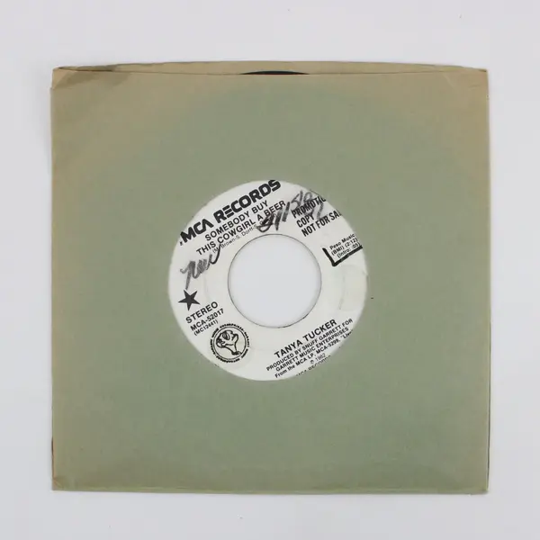 Tanya Tucker Somebody Buy This Cowgirl A Beer Promo 7" MCA 52017