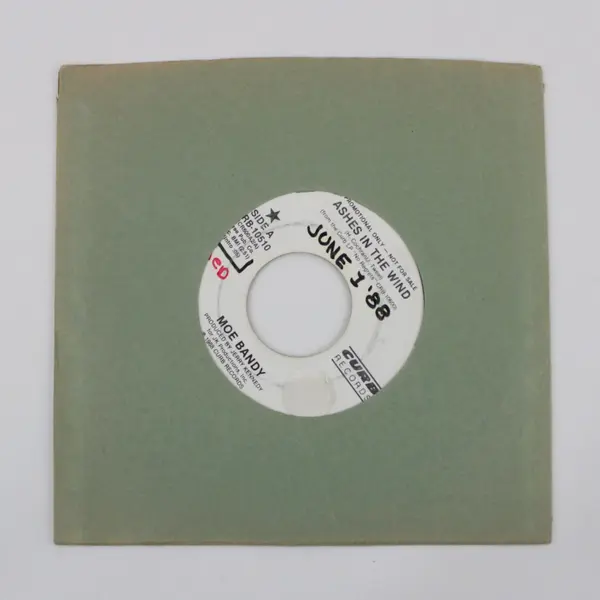 Moe Bandy Ashes in the Wind 7-Inch Vinyl Promo Not For Sale Curb CRB-10510