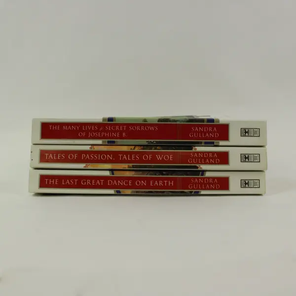Josephine Bonaparte Trilogy by Sandra Gulland A 3-Book Paperback Set 1999-2000