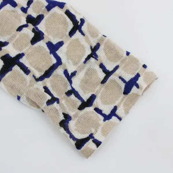 NIC+ZOE Women's Medium Open Front Cardigan Beige Blue Black