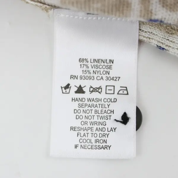 NIC+ZOE Women's Medium Open Front Cardigan Beige Blue Black