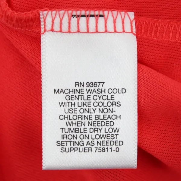Liz Claiborne Women's Small Red V-Neck Sleeveless Top