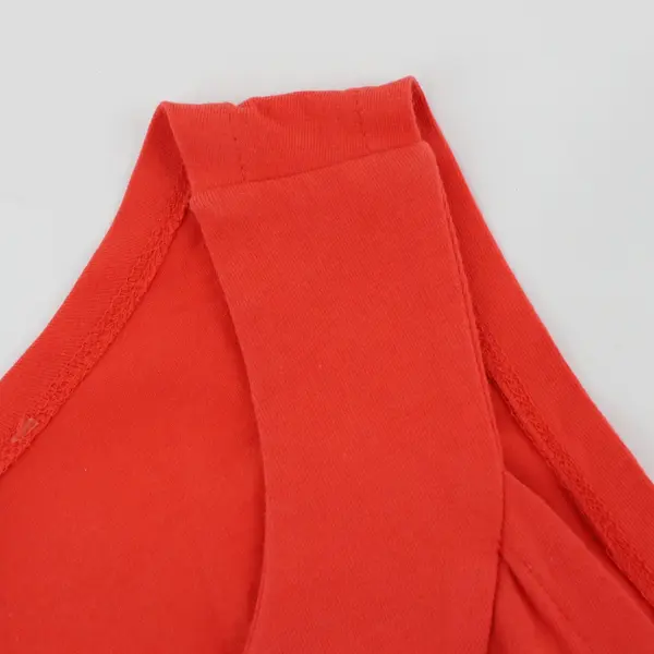 NIC+ZOE Coral Orange Sleeveless Top Women's Medium