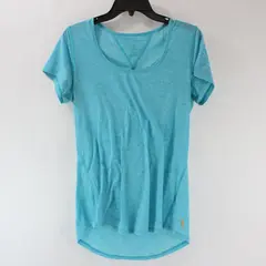 Lucy Sky Blue Women's Athletic T-Shirt Medium Pre-Owned