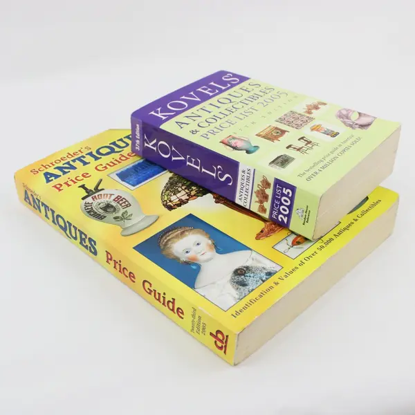 Lot of 2 2005 Paperback Kovels' & Schroeder's Antique Price Guides Good