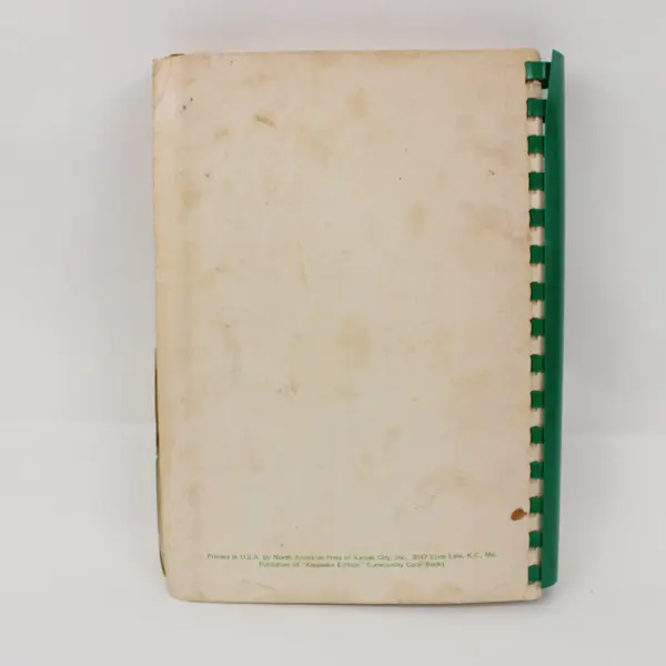 Happiness Is a Shared Recipe Cookbook Sturge Women's Guild San Mateo Vol II