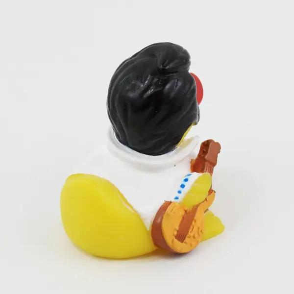 Bloomberg BNA Elvis Rubber Duck Figurine with Microphone 3.5in