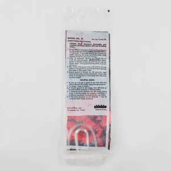 Charger 10 Adult Mouth Guard Sports Shield, New/Sealed 