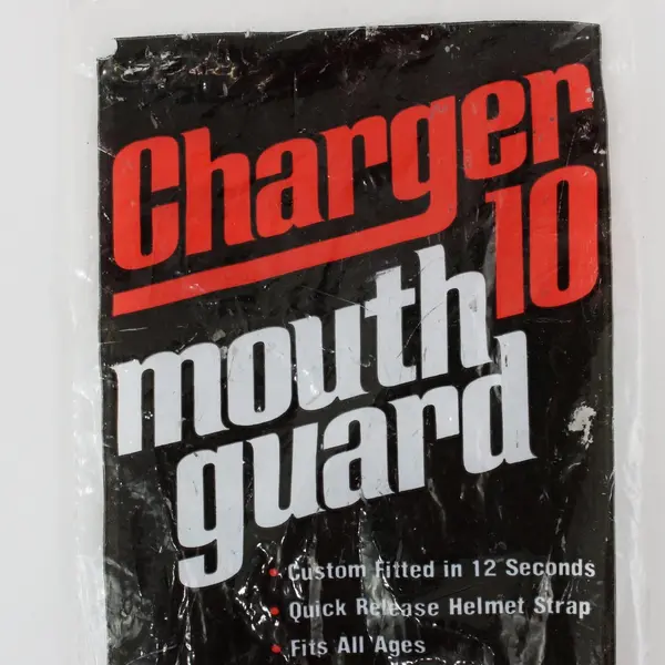 Charger 10 Adult Mouth Guard Sports Shield, New/Sealed 