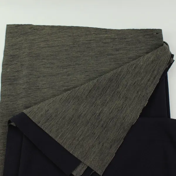 Handmade Navy Blue Tablecloth 54 x 60 in Upcycled Craft Fabric