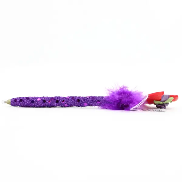Lot 6 Coyne's & Co Red Hat Soc Ballpoint NW7257 Purple Glitter Nancy E. Williams