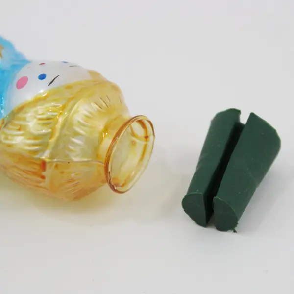 Vintage 1980s Avon Gift Collection Glass Angel Christmas Light Cover 3.5" Tall