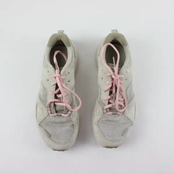 Columbia Bethany Women's Light Gray Suede Hiking Sneakers Size 7