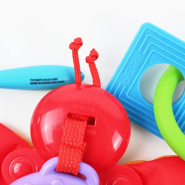 Lot of 8 Baby Rattles Teething Toys Fisher-Price FP Toysmith Mattel Mixed Brands