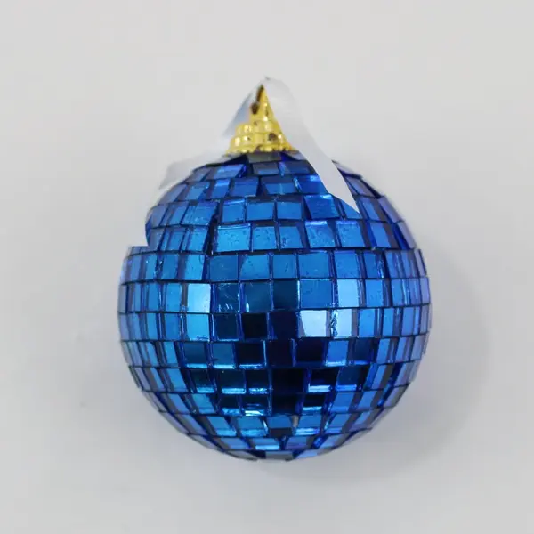 Wang's International Navy Blue Mirrored Disco Ball Ornament 2.5"