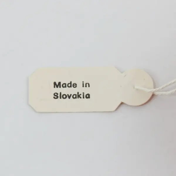 Red Matte Glass Christmas Ornament Handwritten Merry Christmas Tree Decor 3.25"