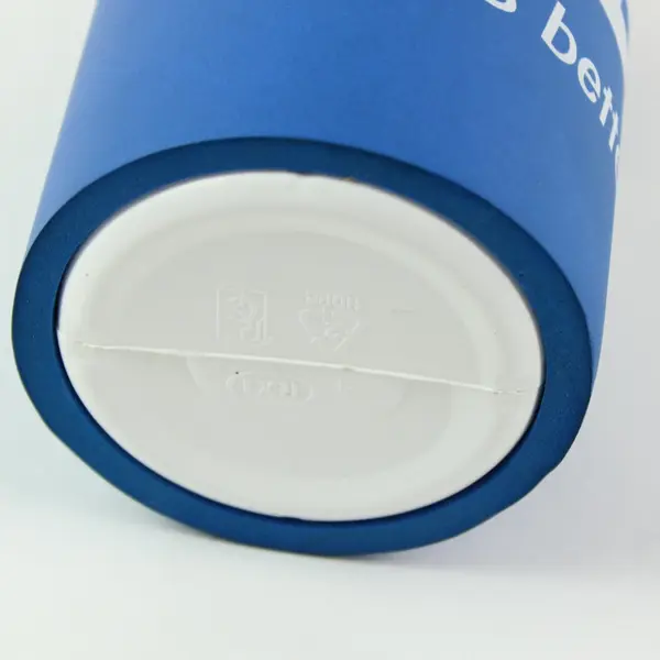 USWest Promotional Blue White Sports Water Bottle With Flexible Straw
