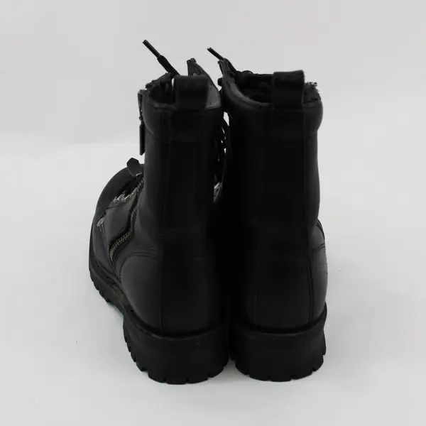 Harley-Davidson Wilson Women's Size 6 Black Leather Lug Sole Boots
