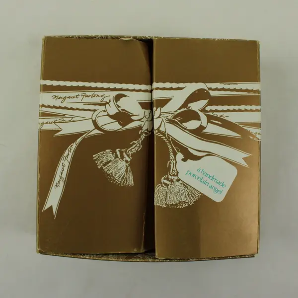 Carriage House Studio Margaret Furlong Angel Shell Ornament Bisque