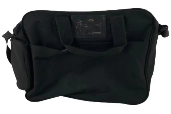 Leeds USA 2006 USPS Travel Bag Portland Safety Summit Black Strap 12"x18"