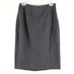 Worthington Women's Dark Gray Midi Pencil Skirt Size 8