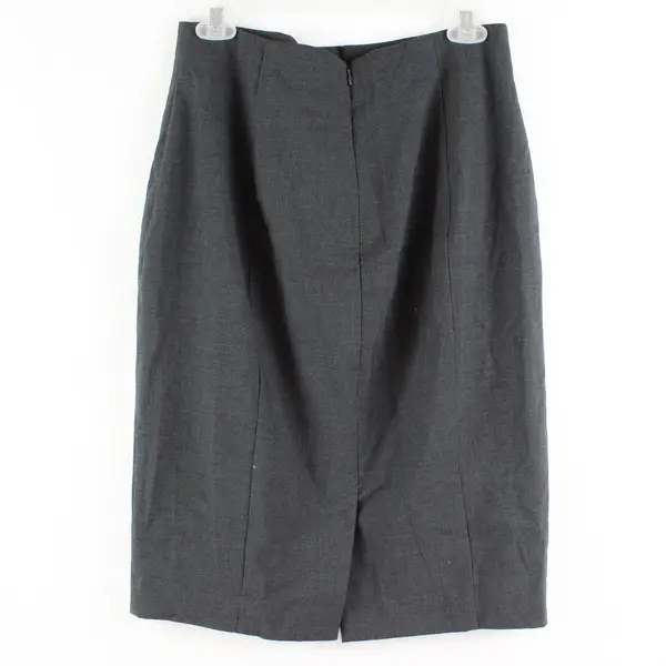 Worthington Women's Dark Gray Midi Pencil Skirt Size 8