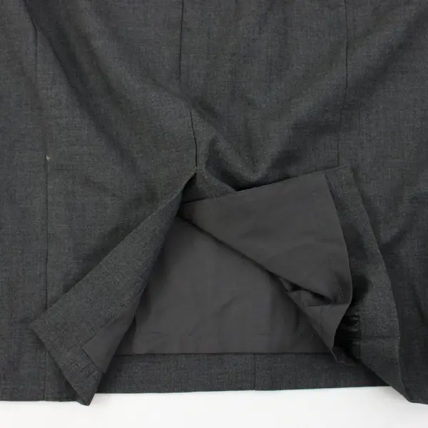 Worthington Women's Dark Gray Midi Pencil Skirt Size 8