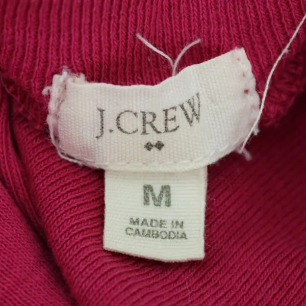 J.Crew Women's Medium Magenta Pink Long Sleeve Top