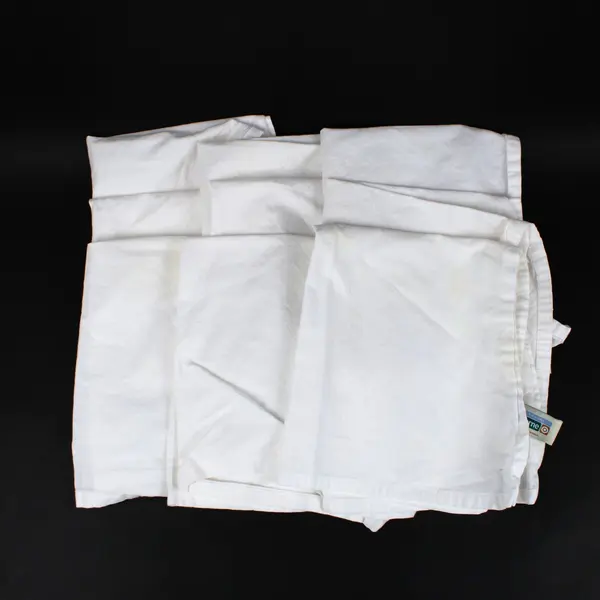 Lot of 9 Target Casual Home White Cotton Napkins FLAWED