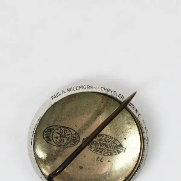 1936 A Gallant Leader FDR Franklin D Roosevelt Campaign Button Pinback